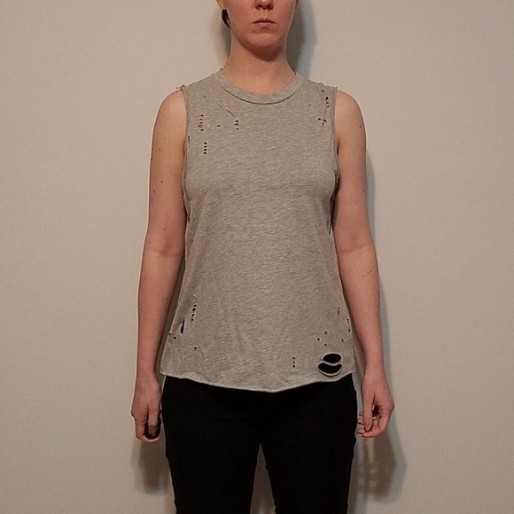 Lush Grey Tank Top - Picture 2 of 6
